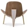 Poltrona di design - Poltrona Scandinava - Rivestita in pelle - Lucy image 7