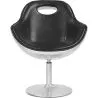 Poltrona con Braccioli - Stile Aviator - Pelle - Tulip image 7