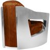 Poltrona di design con braccioli - Rivestita in pelle - Lounge image 7
