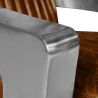 Poltrona di design con braccioli - Rivestita in pelle - Lounge image 7