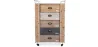 Cassettiera in Legno - Stile Industriale - Joy image 7