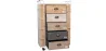 Cassettiera in Legno - Stile Industriale - Joy image 7