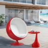 Poltrona di Design a Forma di Palla - Rivestita in similpelle - Baller image 7