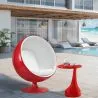 Poltrona di Design a Forma di Palla - Rivestita in similpelle - Baller image 7