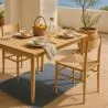 Sedia da pranzo in legno - Design retrò - Cawi image 7