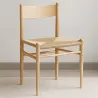 Sedia da pranzo in legno - Design retrò - Cawi image 7