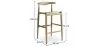Sgabello da bar di design Boho Bali - Legno - 75cm - Elb image 7