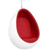  Sedia Sospesa a Uovo di Design - Rivestita in Tessuto - Eny image 7