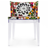 Sedia da pranzo - Gambe trasparenti - Design a motivi - Stile Miss image 7