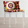 Sedia da pranzo - Gambe trasparenti - Design a motivi - Stile Miss image 7
