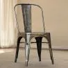 Sedia da pranzo in acciaio - Design industriale - Nuova edizione - Stylix image 7