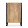 Comodino - Stile Industriale - Legno e metallo - Onawa image 7