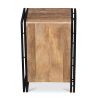 Comodino - Stile Industriale - Legno e metallo - Onawa image 7