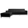 Chaise longue di design - Rivestimento in Polipiel - Nova image 7