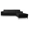 Chaise Longue di Design - Rivestimento in Pelle - Destra - Sama image 7