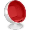 Poltrona di Design a Sfera - Rivestita in Ecopelle - Batton image 7