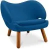 Poltrona Rivestita in Tessuto - Design Scandinavo - Pelitano image 7
