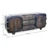 Mobile TV in Legno - Stile Industriale Retro - Shell image 7