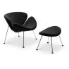 Poltrona di Design con Poggiapiedi - Rivestimento - Chunk image 7