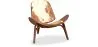 Poltrona di Design - Stile Scandinavo - Rivestita in Pony - Lucy image 7
