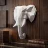 Testa di elefante origami - Resina image 7