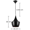 Lampadario - Lampada a Sospensione Design Industriale - Extensive image 7