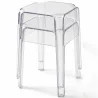 Sgabello Basso Trasparente - 47cm - Victoria Queen image 7
