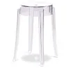 Sgabello da bar di design trasparente - 47cm - Victoria Queen image 7