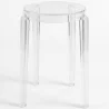 Sgabello Basso Trasparente - 47cm - Arthur image 7