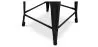 Sgabello da bar di design industriale - Acciaio opaco - 60cm - Stylix image 7