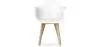 Sedia da pranzo con braccioli - Stile Scandinavo - Dominic image 7