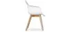 Sedia da pranzo con braccioli - Stile Scandinavo - Dominic image 7