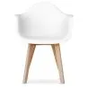 Sedia da pranzo con braccioli - Stile Scandinavo - Dominic image 7
