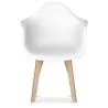 Sedia da pranzo con braccioli - Stile Scandinavo - Dominic image 7