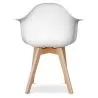 Sedia da pranzo con braccioli - Stile Scandinavo - Dominic image 7