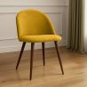 Sedia da pranzo - Rivestita in tessuto - Stile scandinavo - Evelyne image 7