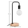 Lampada da Tavolo - Lampada da Scrivania in Stile Scandinavo - Bruno image 7
