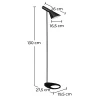Lampada da Terra - Lampada Flexo da Salotto - Nalan image 7