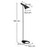 Lampada da Terra - Lampada Flexo da Salotto - Nalan image 7