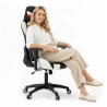 Sedia da ufficio con braccioli - Sedia da scrivania con rotelle - Gamer - Guy image 7