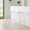 Sgabello di Design Trasparente - 65cm - Arthur image 7