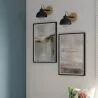 Lampada da Parete - Stile Scandinavo - Metallo e Legno - Syla image 7