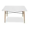 Tavolo da pranzo rettangolare - Stile Scandinavo - Legno - 110 x 80 cm image 7