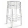 Sgabello di design trasparente - 75 cm - Victoria Queen image 7