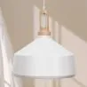Lampada a soffitto - Lampada a sospensione - Legno e metallo - Wind image 7