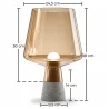 Lampada da Tavolo - Lampada da Salotto - Silas image 7