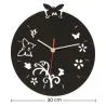 Orologio da parete Farfalle e Fiori image 7