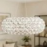 Lampadario - Lampada a Sospensione Sfere di Cristallo - 50cm - Savoni image 7