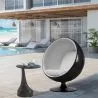 Poltrona di Design a Forma di Palla - Rivestita in similpelle - Baller image 7