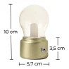 Lampada Portatile Ricaricabile - Lúa image 7